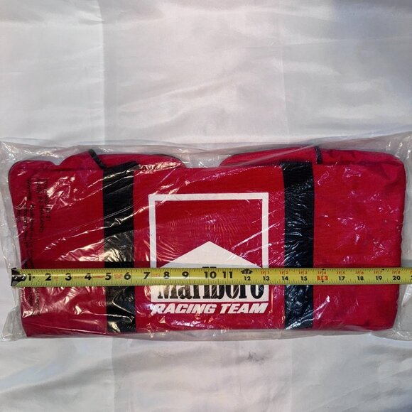 Vintage Marlboro Racing Team Duffel Bag RT-21 NOS Sealed 90s Gym Travel Retro - Picture 4 of 5